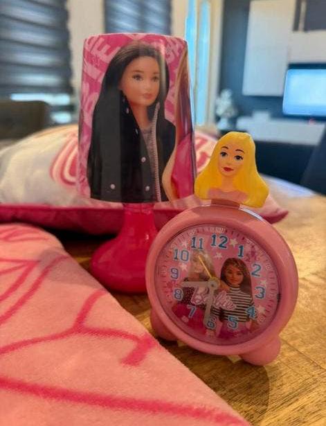 Barbie wekker met doos, Witgoed en Apparatuur, Wekkers, Ophalen of Verzenden