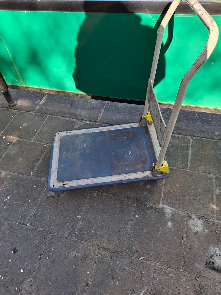 Trolley  op zwenkwielen inklapbaar 70/50cm, 100 liter of meer, Ophalen, Transportkar