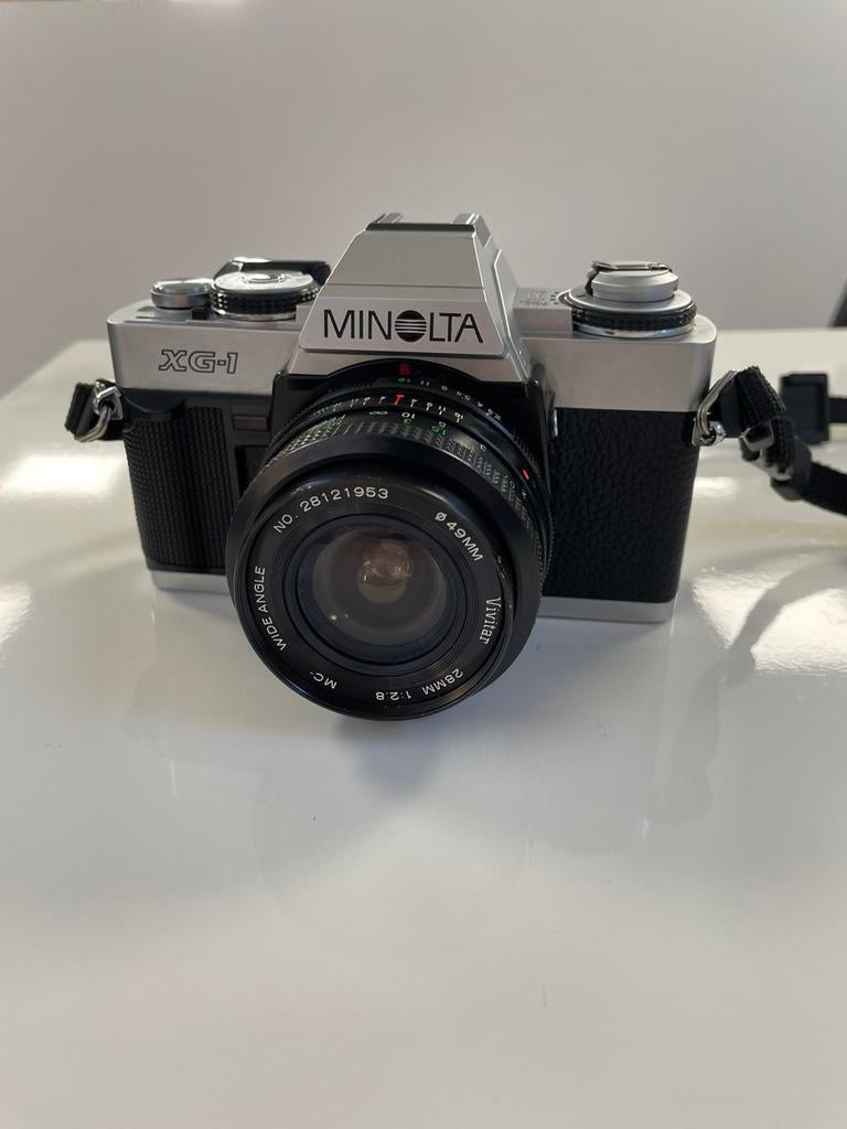 Minolta XG-1 analoge camera, Audio, Tv en Foto, Fotocamera's Analoog, Ophalen of Verzenden, Zo goed als nieuw, Spiegelreflex, Minolta