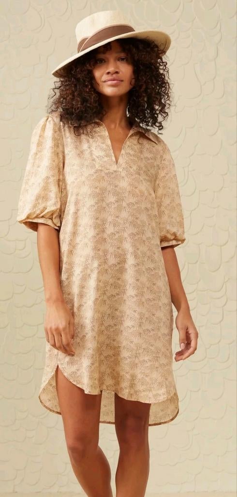 Mooie jurk van yaya in maat 40 zomerse jurk., Kleding | Dames, Ophalen of Verzenden, Zo goed als nieuw, Maat 38/40 (M), Onder de knie