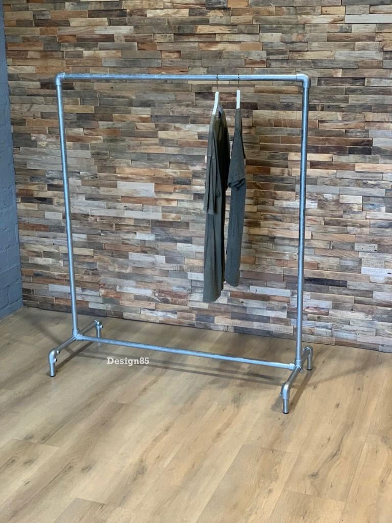 Steigerbuis kledingrek I Maatwerk mogelijk, Ophalen of Verzenden, Met wielen, Nieuw