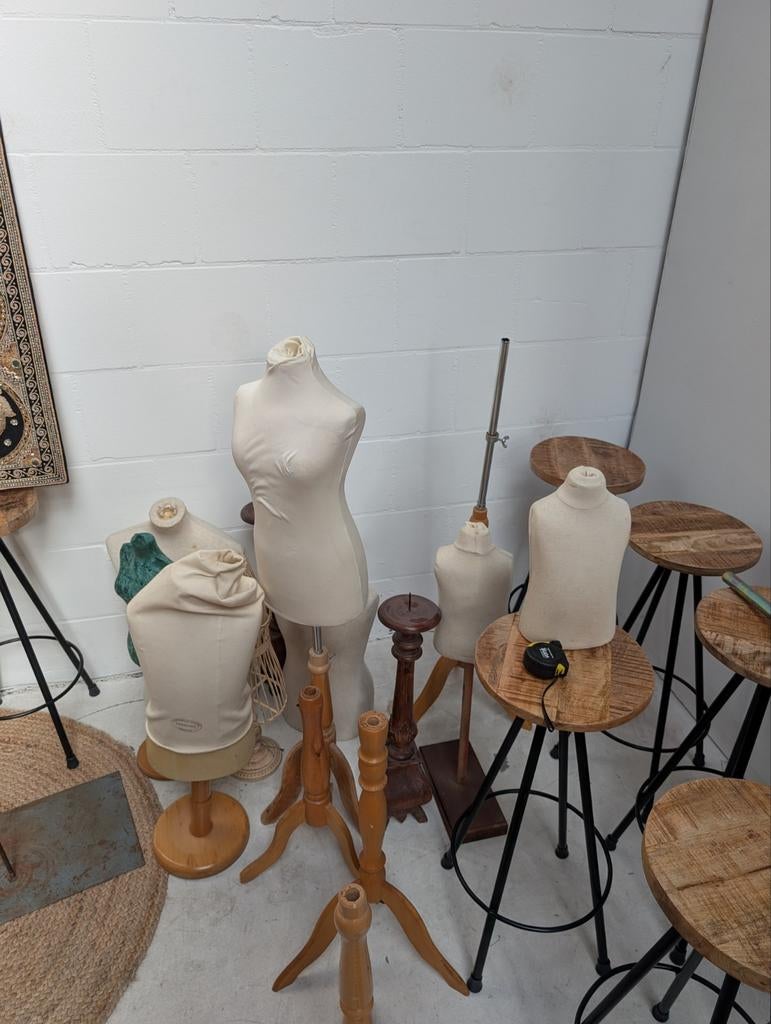 Vintage Paspoppen - Diverse Maten en Stijlen, Ophalen of Verzenden, Gebruikt, Paspop