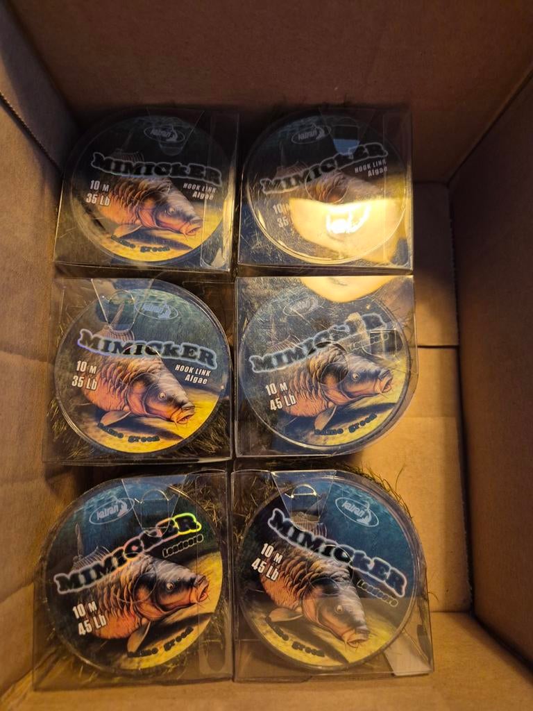 Mimicry Hooklink Algae/Leadcore Vislijn 10m 35/45lb, Ophalen of Verzenden