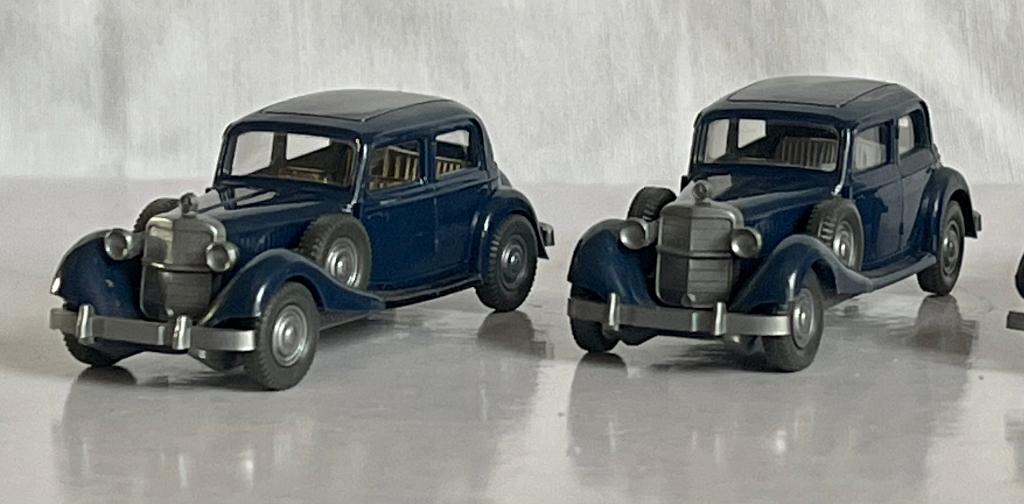 Wiking: Mercedes-Benz 260 D blauw, Hobby en Vrije tijd, Ophalen of Verzenden, Zo goed als nieuw, Auto, Wiking