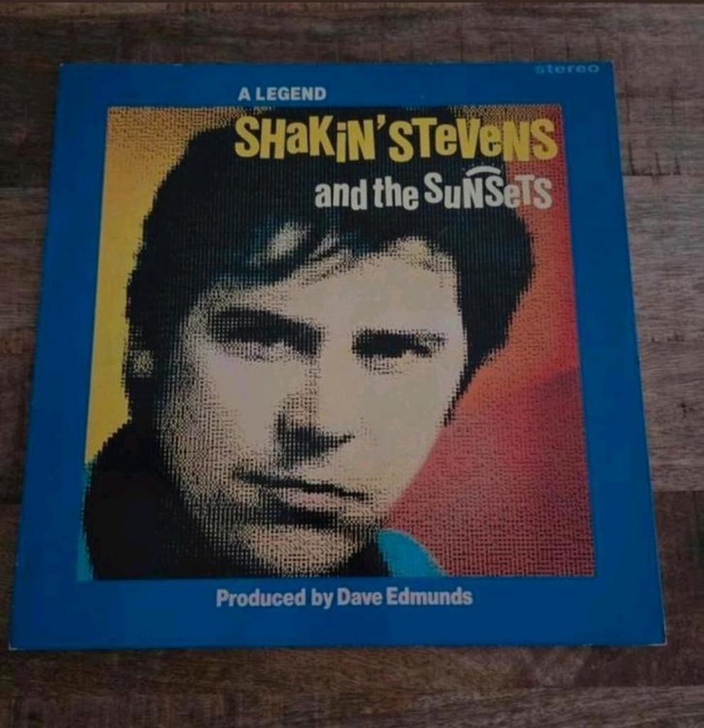 Lp shakin's stevens and the sunsets a legend, Ophalen of Verzenden