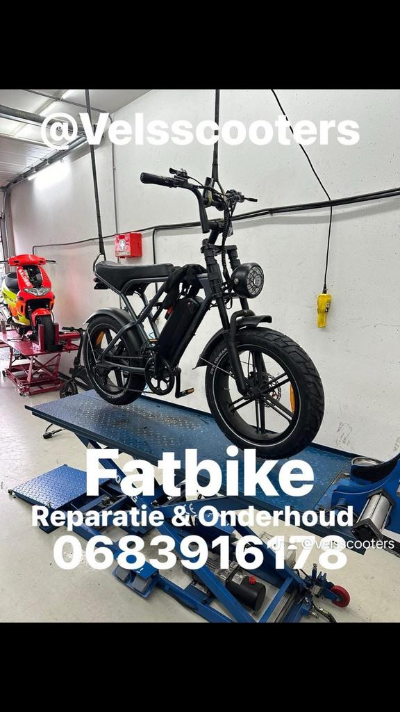 Werkplaats fatbike fietsen regio den haag 0683916178