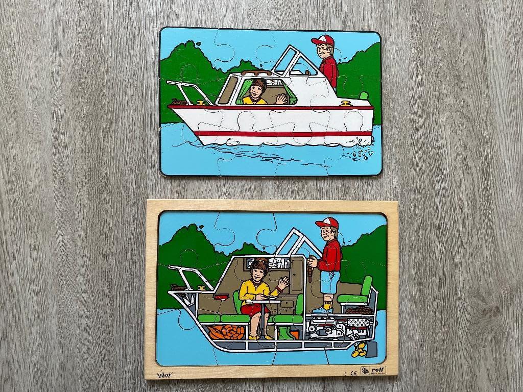 Rolf lagenpuzzel, Kinderen en Baby's, Speelgoed | Houten speelgoed, Ophalen of Verzenden, Zo goed als nieuw