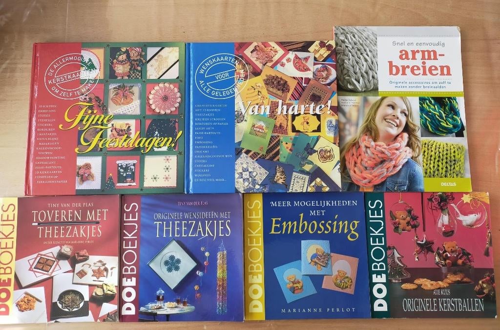 7 zgs hobbyboeken, Ophalen of Verzenden, Zo goed als nieuw, Overige onderwerpen