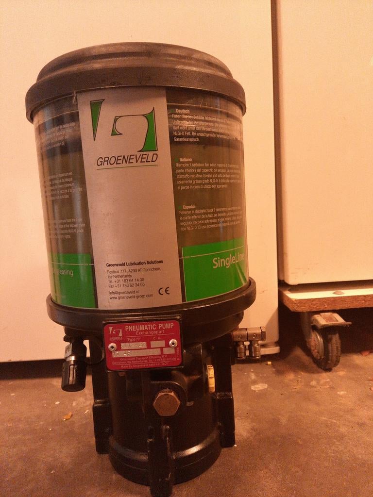 Groeneveld centrale vetsmering - Single Line, Ophalen of Verzenden, Nieuw, Overige merken