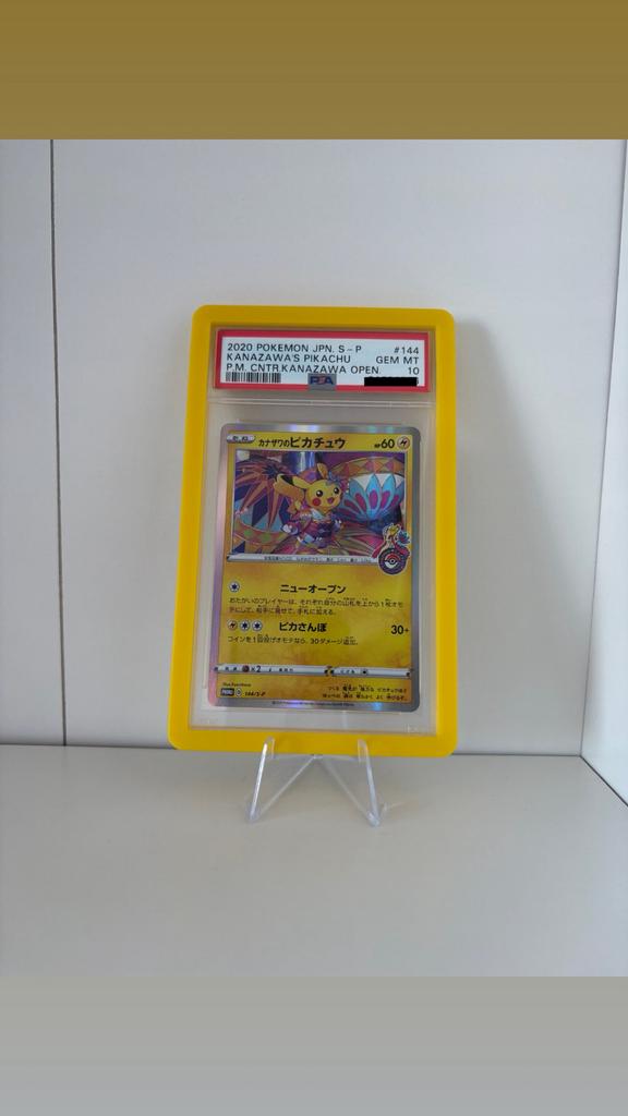 Kanazawa’s Pikachu 144/S-P PSA 10, Ophalen of Verzenden, Zo goed als nieuw