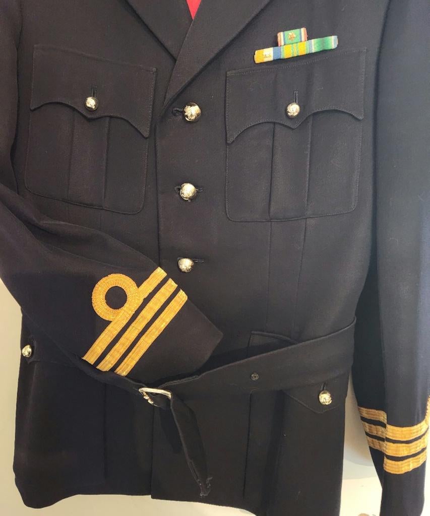 Mariniers Lnt. Kol. uniform Vintage, Ophalen of Verzenden, Marine, Nederland, Kleding of Schoenen