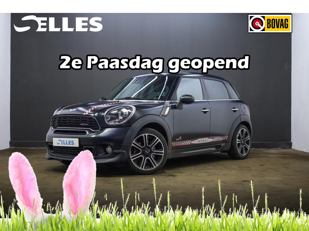 MINI Countryman 1.6 John Cooper Works ALL4 Chili | Airco | C, Auto's, Mini, Euro 5, 1380 kg, Gebruikt, Zwart