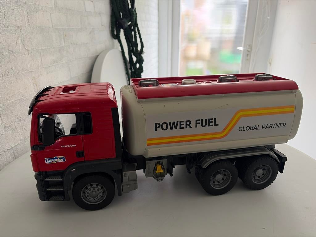Bruder MAN TGS 26.500 Tankwagen - Speelgoedtruck, Ophalen of Verzenden, Gebruikt