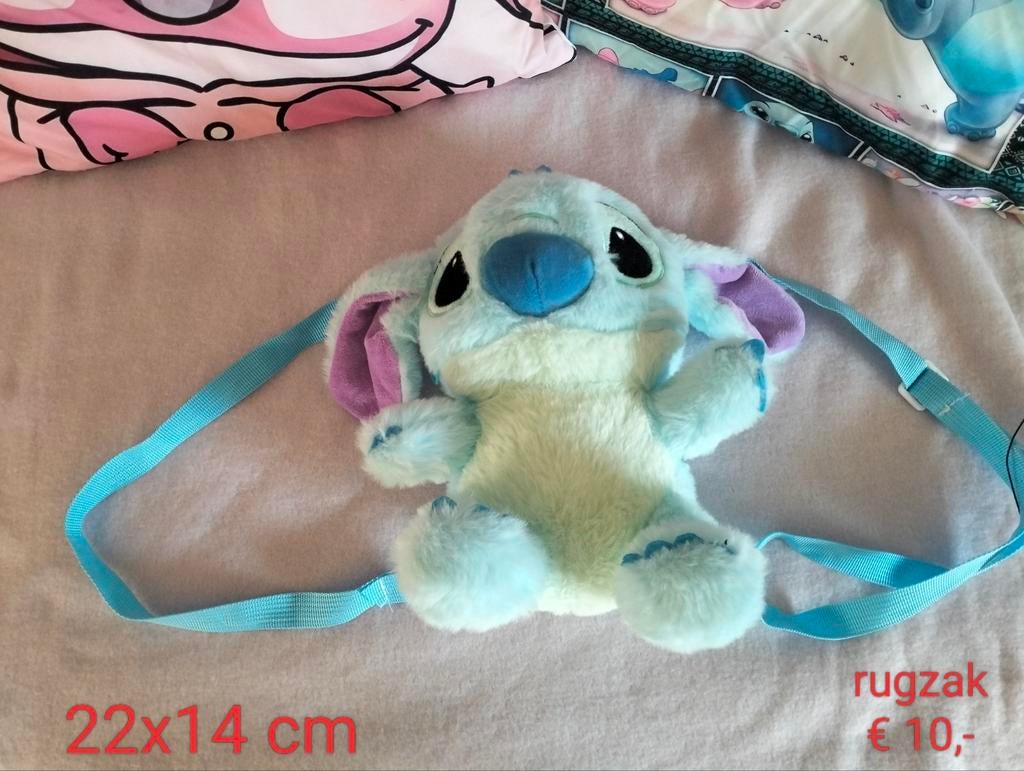 Rugzak stitch, Kinderen en Baby's, Kindermode-accessoires, Ophalen of Verzenden, Nieuw, Onbekend