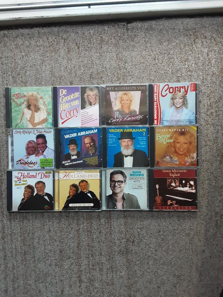 44 CD's Nederlands Talig, Ophalen, Zo goed als nieuw, Levenslied of Smartlap