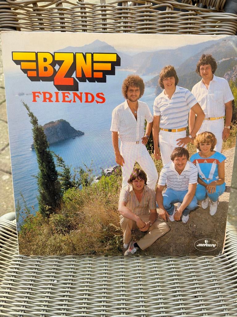 T2.   BZN - Friends LP (Vinyl), Cd's en Dvd's, Vinyl | Pop, Ophalen of Verzenden, 1980 tot 2000, Gebruikt, 12 inch