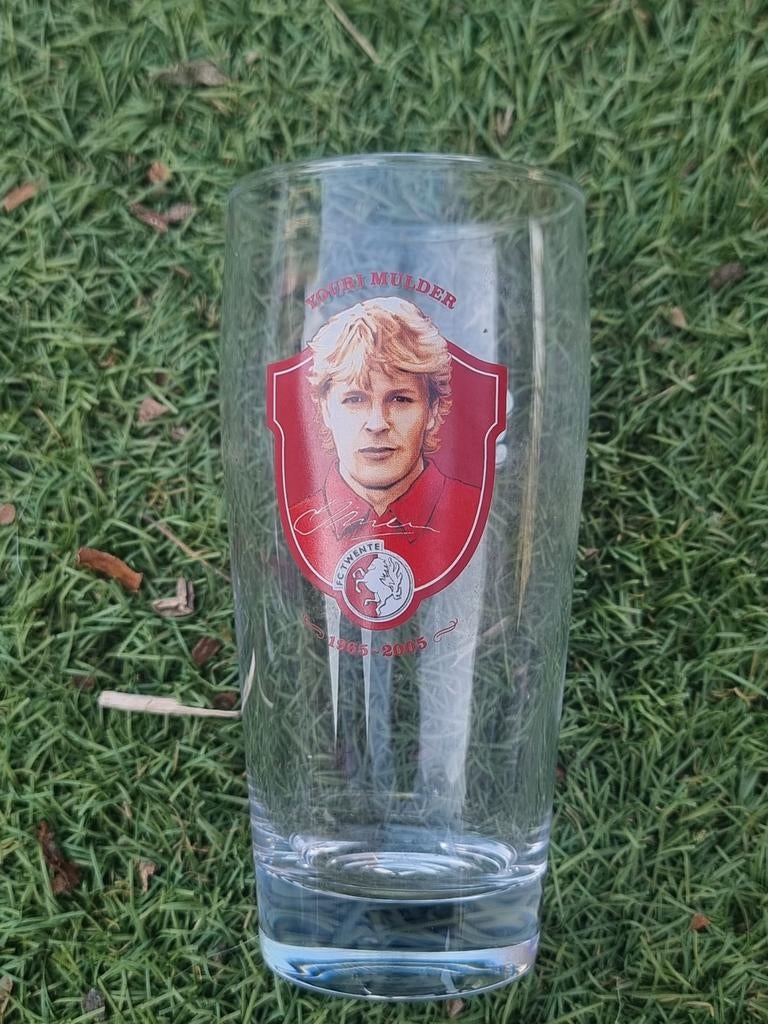 Grolsch  FC Twente spelers en kampioens glas, Verzamelen, Ophalen of Verzenden, Nieuw, Glas of Glazen, Grolsch