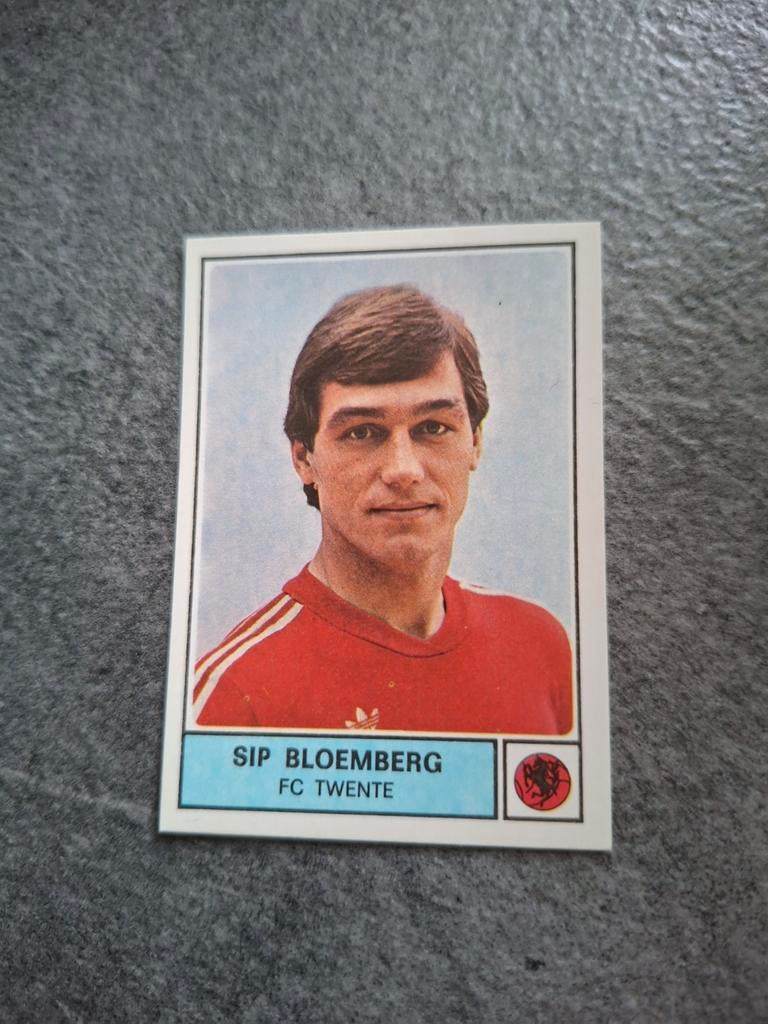 Panini sticker Voetbal 78. Speler Sip Bloemberg FC Twente., Verzenden, Zo goed als nieuw, Sticker