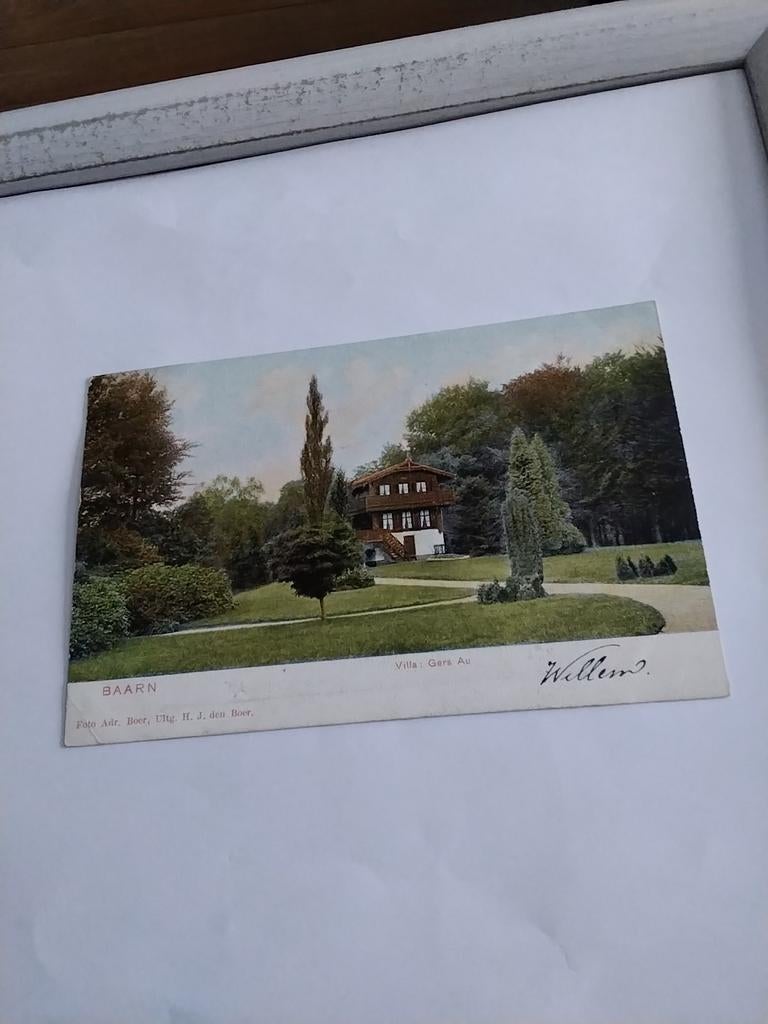 BAARN. VILLA GERS AU. 1904, Ophalen of Verzenden, Voor 1920, Utrecht