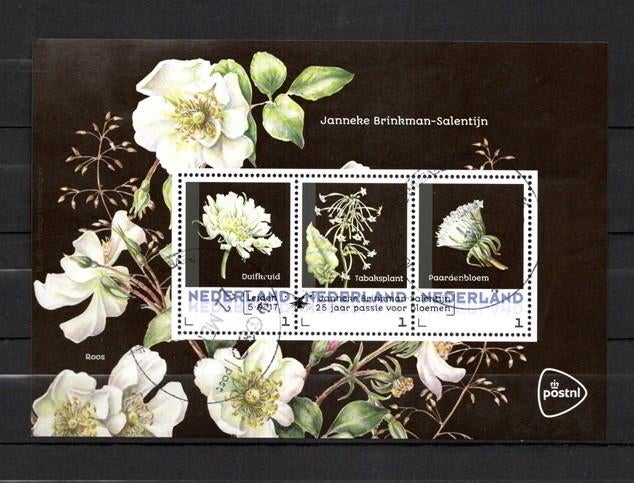 gestempeld velletje. Persoonlijke: Janneke Brinkman, Ophalen of Verzenden, Na 1940, Gestempeld