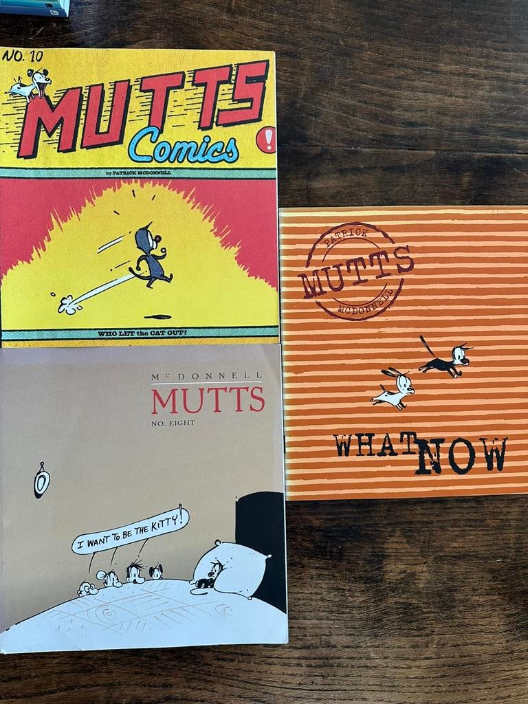 Verschillende MUTTS Comics by Patrick McDonnell, Meerdere comics, Ophalen of Verzenden, Zo goed als nieuw, Amerika