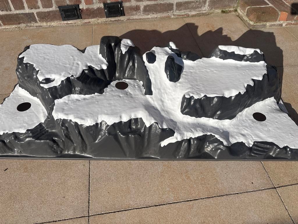 Berg voor kerstdorp, Ophalen, Zo goed als nieuw