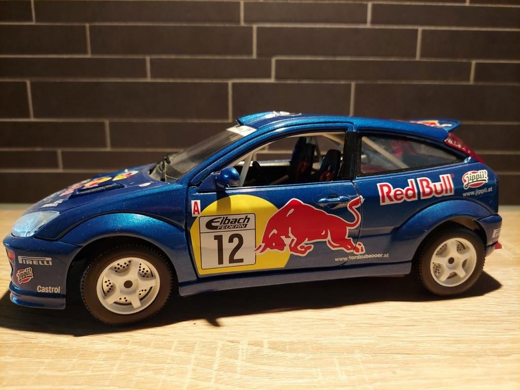 Bburago 1:18 Ford Focus Rally - in doos, Ophalen of Verzenden, Nieuw, Auto, Bburago