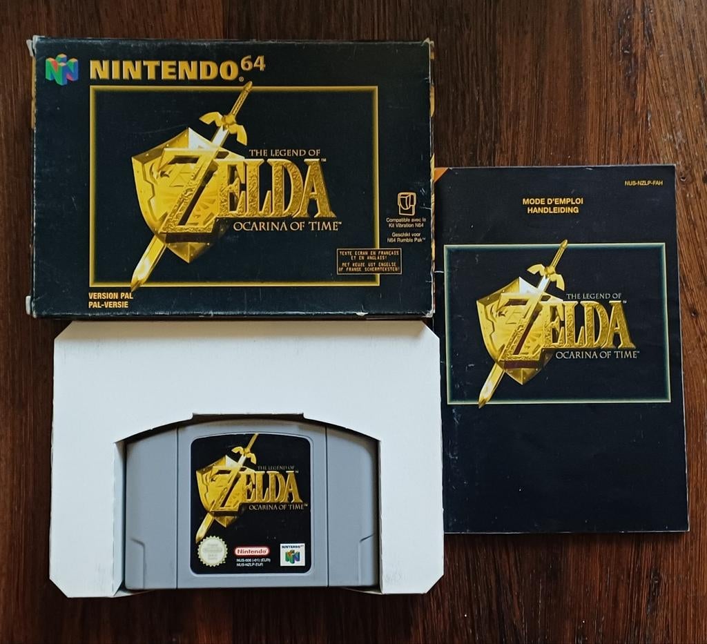 The Legend of Zelda: Ocarina of Time N64, Gebruikt, 1 speler, Ophalen of Verzenden, Role Playing Game (Rpg)