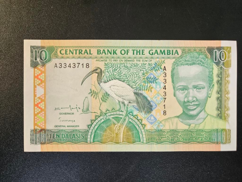 Gambia pick 17a 1996 UNC, Postzegels en Munten, Bankbiljetten | Afrika, Ophalen of Verzenden, Overige landen, Los biljet