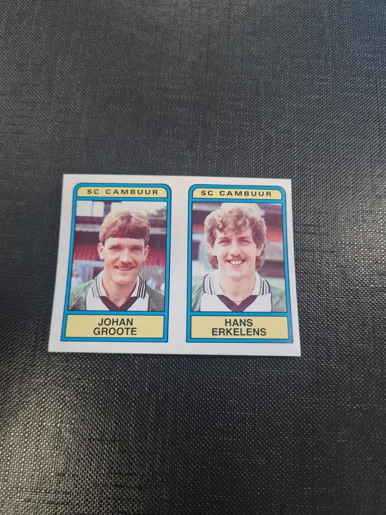 Panini Voetbal 84 sticker SC Cambuur, Verzamelen, Ophalen of Verzenden