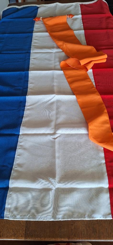 Nederlandse vlag met oranje wimpel, Ophalen of Verzenden, Nieuw
