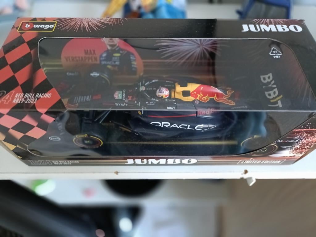 Max Verstappen schaalmodel RB19 Jumbo spaaractie, Ophalen of Verzenden
