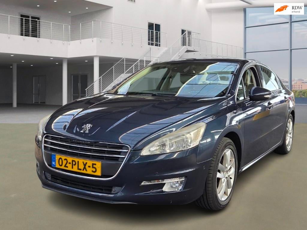 Peugeot 508 1.6 THP Active NAVI PSENSOR LEDER TREKHAAK CRUIS, Euro 5, Gebruikt, Blauw, Handgeschakeld