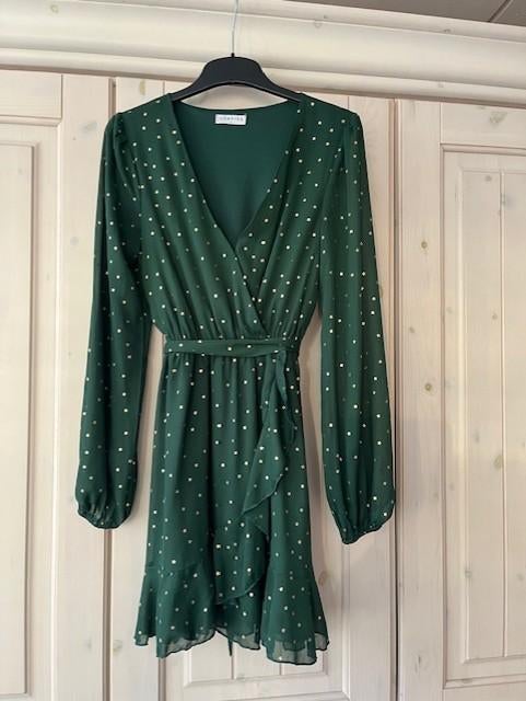 Groen Loavies jurkje, Ophalen of Verzenden, Maat 36 (S), Boven de knie, Groen