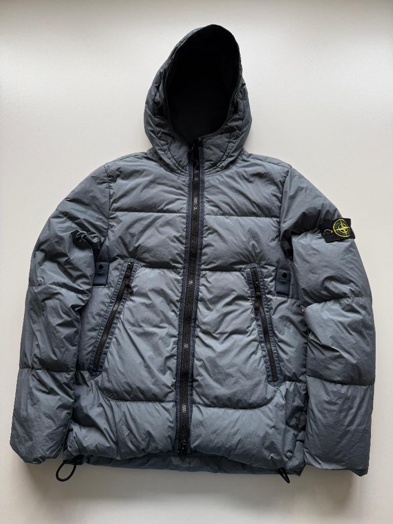 Stone Island garment Dyed jas s, Ophalen of Verzenden, Grijs, Maat 46 (S) of kleiner, Stone Island