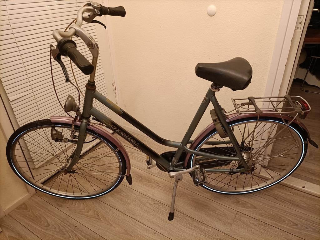 Gazelle damesfiets 28 inch, groot frame 61cm! Aluminium!, Ophalen, Gebruikt, Versnellingen, 56 cm of meer