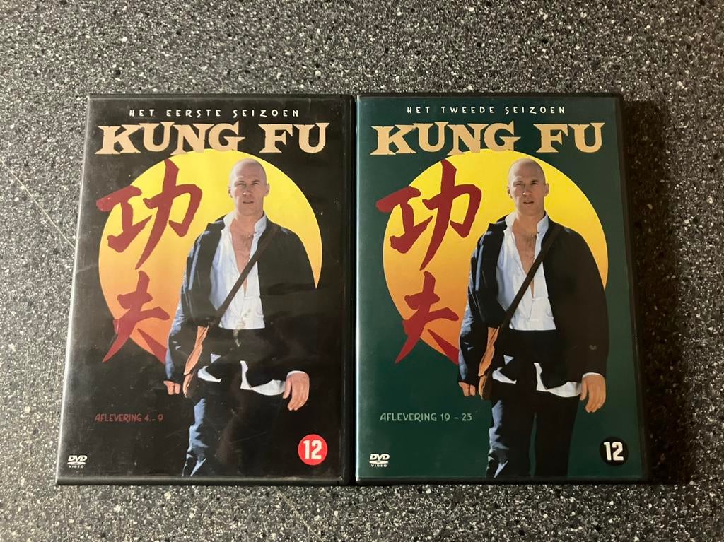 Kung Fu S1 - Aflevering 4 t/m 9 + S2 - Aflevering 19 t/m 23, Vanaf 12 jaar, Ophalen of Verzenden, Zo goed als nieuw, Actie en Avontuur