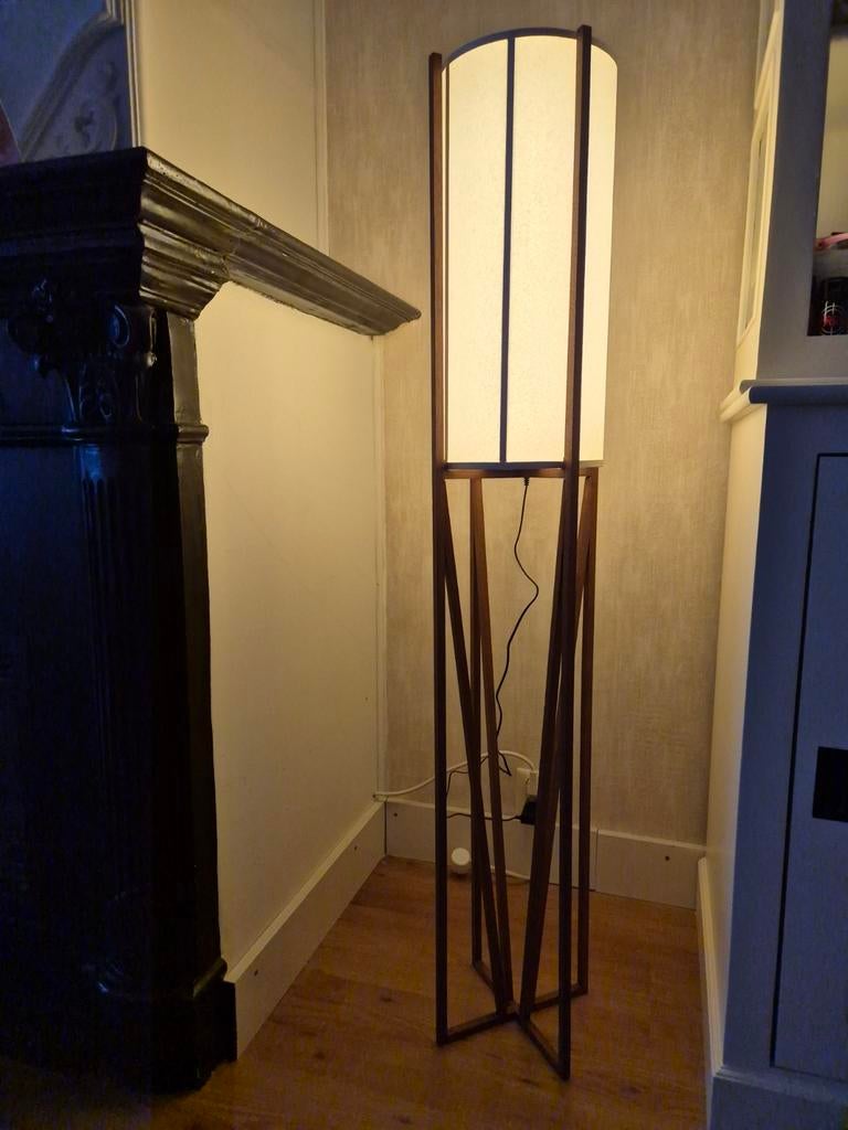Wabi sabi vloer lamp, Huis en Inrichting, Lampen | Vloerlampen, Ophalen, Nieuw, Minder dan 100 cm