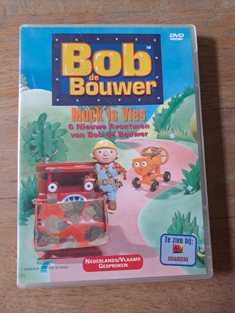DVD Bob de Bouwer - Muck is vies, Alle leeftijden, Ophalen of Verzenden, Zo goed als nieuw, Tv fictie