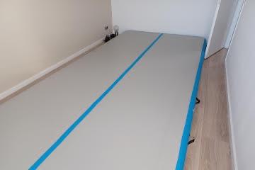 Airtrack met pomp, Ophalen, Groter dan maat 42, Zo goed als nieuw, Blauw