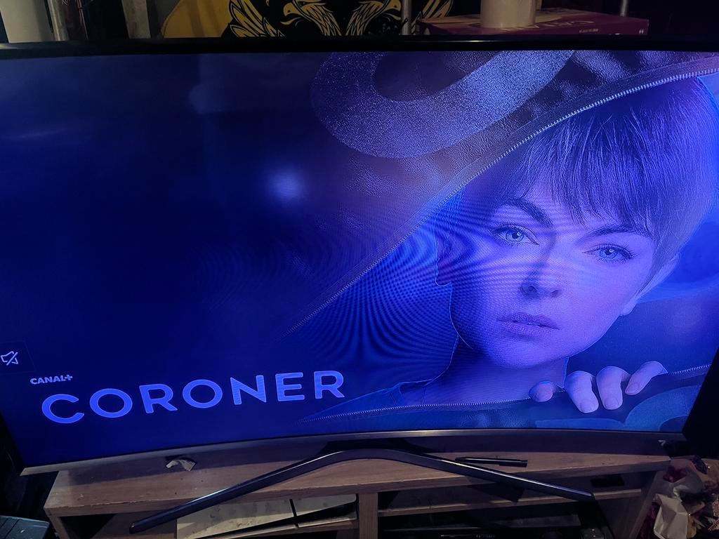 Samsung Curved 55 inch TV, Audio, Tv en Foto, Televisies, Ophalen, 50 Hz, Zo goed als nieuw, Samsung