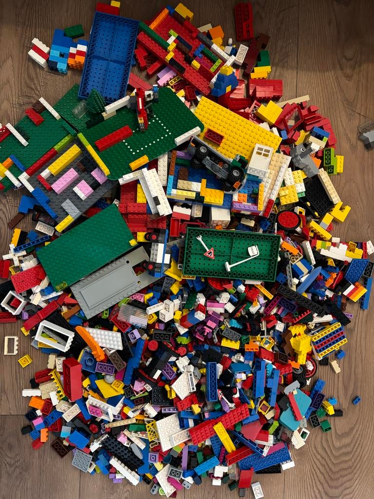 Grote partij Lego, 5,5 kg, Ophalen of Verzenden, Gebruikt, Losse stenen, Lego