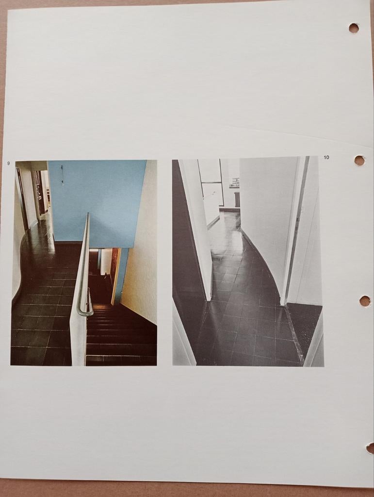 Katern jaren 70 Le Corbusier Huis Guiette Antwerpen, Boeken, Ophalen of Verzenden, Gelezen