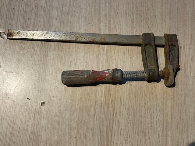 Nr.351: Lijmklem 200 mm, Ophalen of Verzenden, Gebruikt