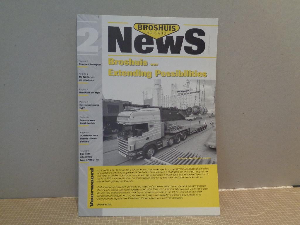 broshuis news, Ophalen of Verzenden, Zo goed als nieuw, Overige merken