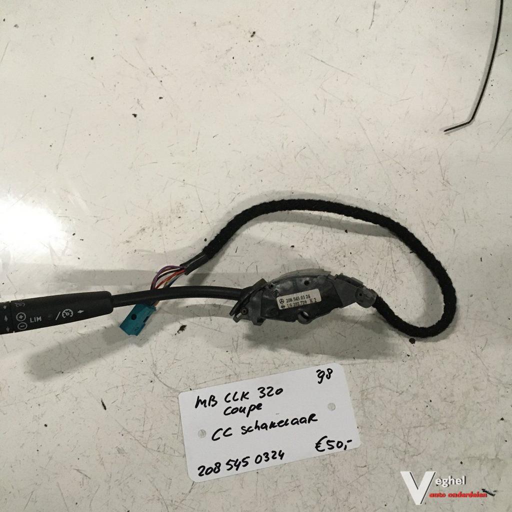 Mercedes CLK 320 Coupe 1998 Cruise control hendel 208 545 03, Gebruikt, -, -, Ophalen of Verzenden
