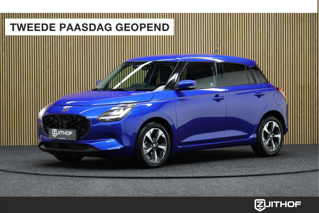 Suzuki Swift 1.2 Style Smart Hybrid | € 4.600,- Demo voord, 83 pk, Stof, Gebruikt, Zwart