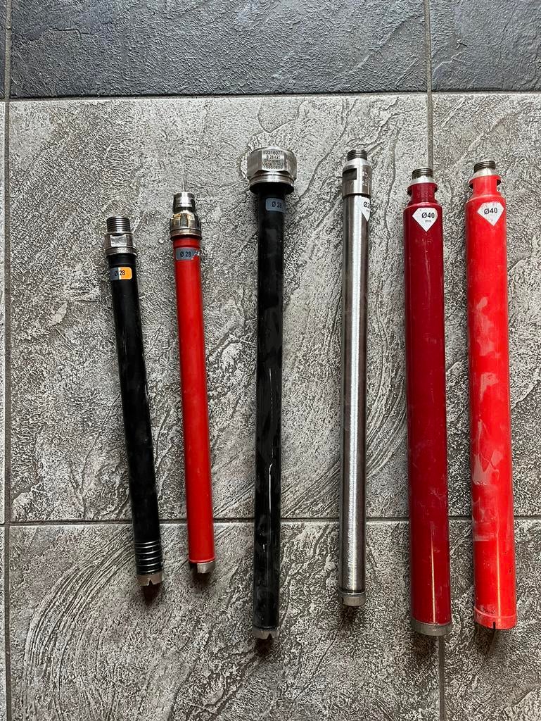 Diamantboren nieuw verschillende maten, Ophalen of Verzenden, Nieuw