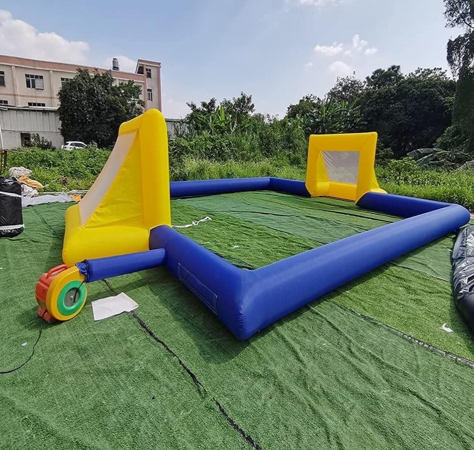 Panna opblaasbare voetbalveld springkussen, Ophalen of Verzenden, Nieuw