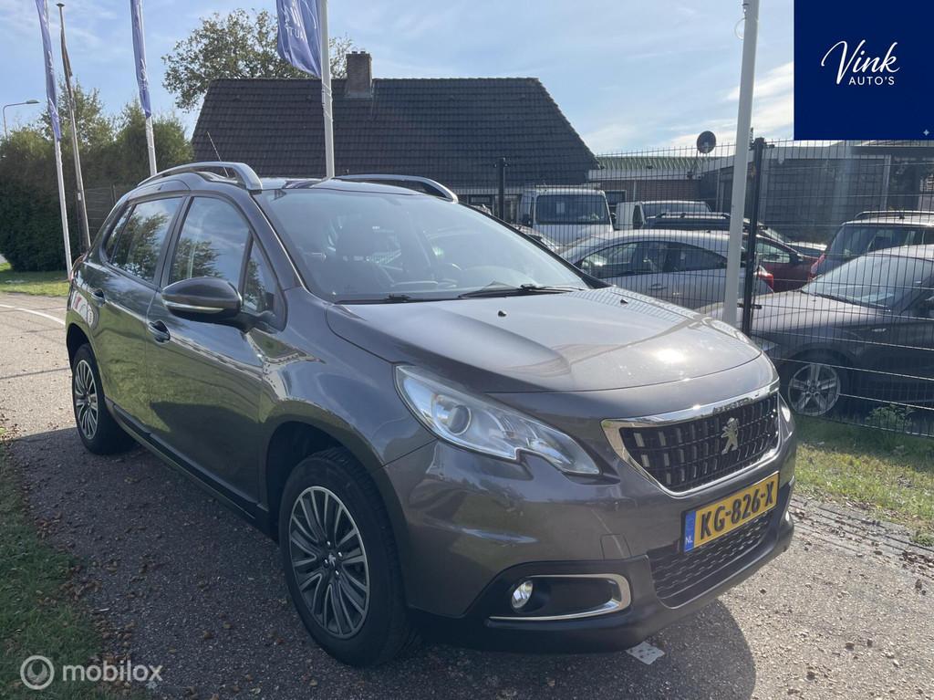 Peugeot 2008 1.2 PureTech Blue Lion | Panoramadak | Full Opt, Auto's, Peugeot, Voorwielaandrijving, Stof, 23 km/l, Origineel Nederlands